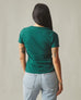 Women's Classic Cotton Crew Tee - June Bug